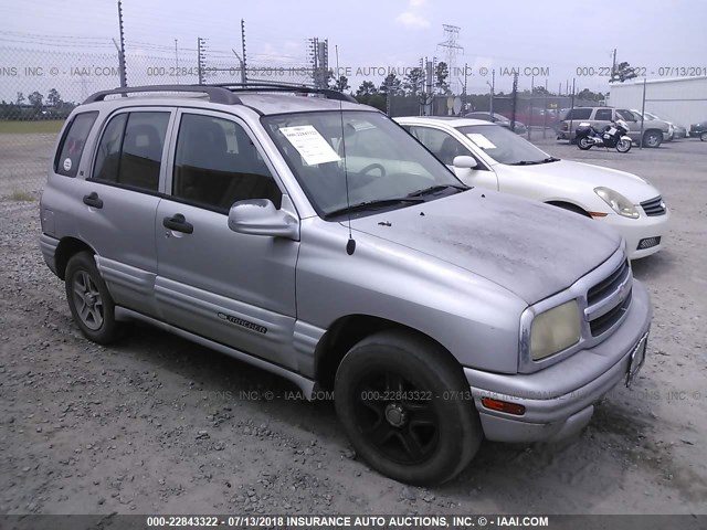 2CNBE634526940389 - 2002 CHEVROLET TRACKER LT SILVER photo 1