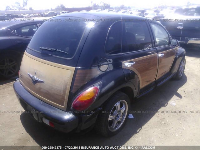 3C8FY68B83T550029 - 2003 CHRYSLER PT CRUISER LIMITED BLACK photo 4