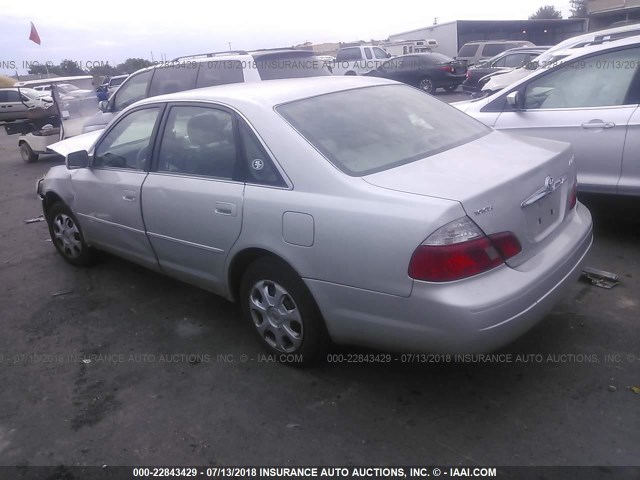 4T1BF28BX3U268751 - 2003 TOYOTA AVALON XL/XLS SILVER photo 3