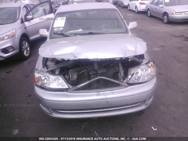 4T1BF28BX3U268751 - 2003 TOYOTA AVALON XL/XLS SILVER photo 6