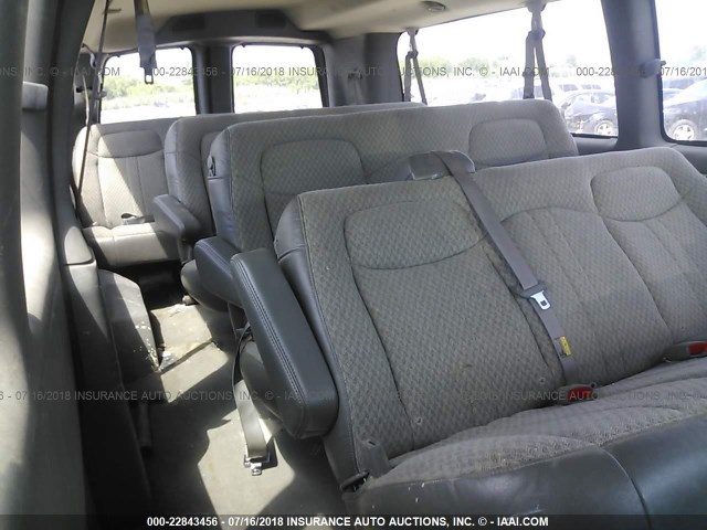 1GAHG39UX51240821 - 2005 CHEVROLET EXPRESS G3500  GRAY photo 8