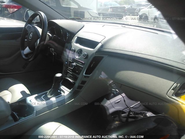 1G6DA5EY7B0167911 - 2011 CADILLAC CTS SILVER photo 5