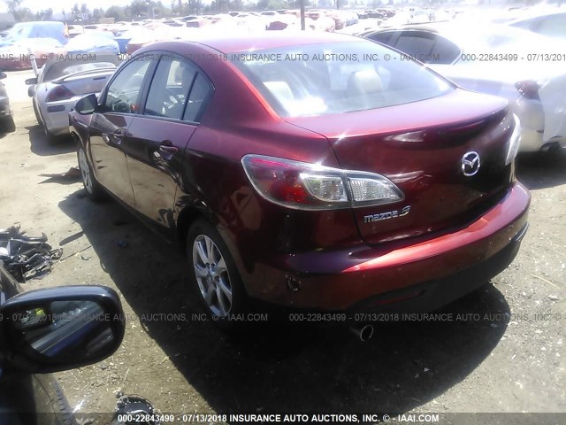 JM1BL1SG0A1109344 - 2010 MAZDA 3 I RED photo 3