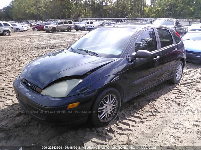 3FAFP37303R183854 - 2003 FORD FOCUS ZX5 BLACK photo 2