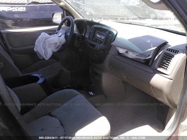 4F2YU08152KM37892 - 2002 MAZDA TRIBUTE LX/ES 勃艮第红 照片 5