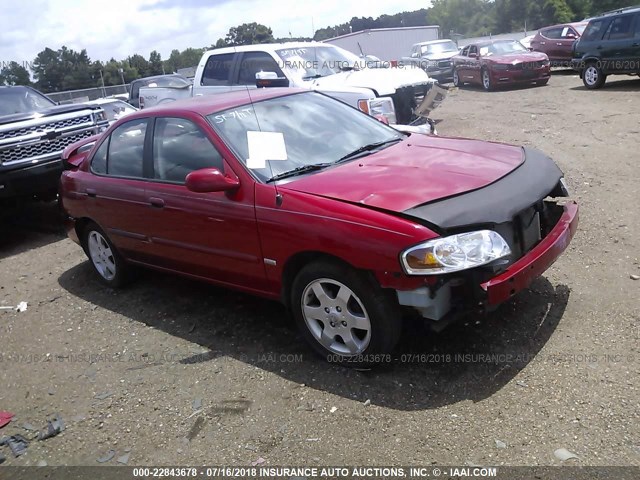 3N1CB51D65L524031 - 2005 NISSAN SENTRA 1.8/1.8S RED photo 1