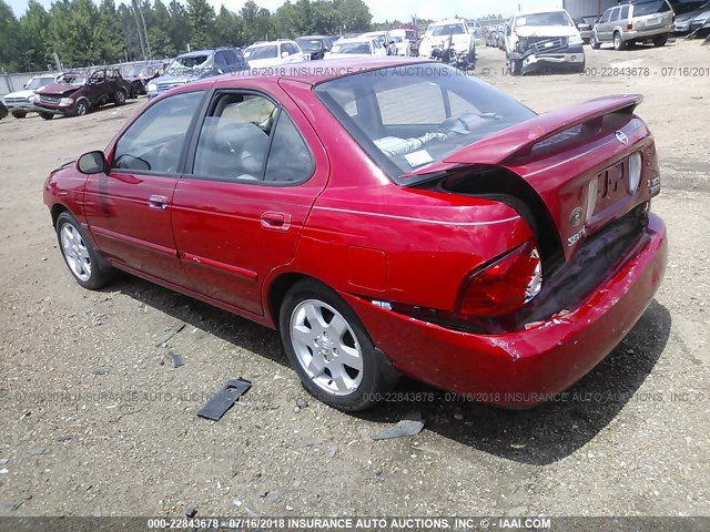 3N1CB51D65L524031 - 2005 NISSAN SENTRA 1.8/1.8S RED photo 3