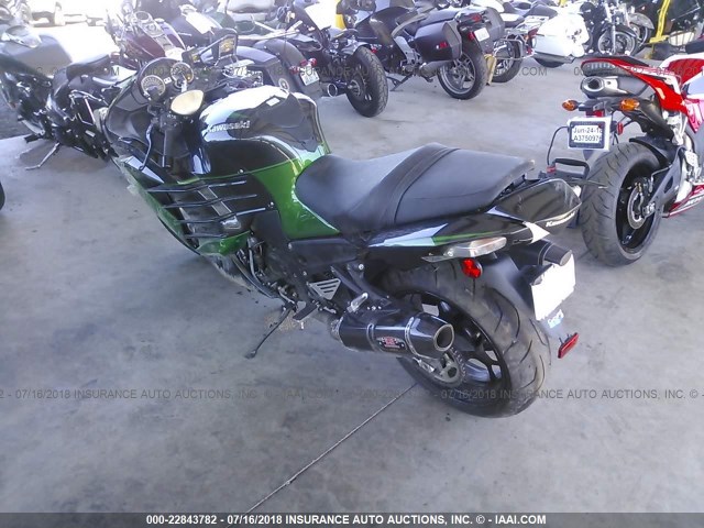 JKBZXNJ17JA005057 - 2018 KAWASAKI ZX1400 J GREEN photo 3