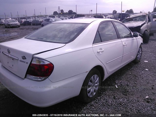 4T1BE32K95U014873 - 2005 TOYOTA CAMRY LE/XLE/SE Ağ foto 4