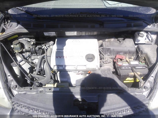 5TDZA23C95S237905 - 2005 TOYOTA SIENNA CE/LE GRAY photo 10