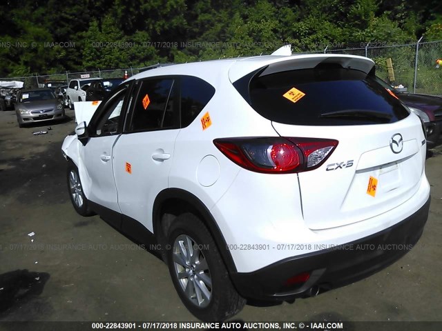 JM3KE2CY8G0761058 - 2016 MAZDA CX-5 TOURING WHITE photo 3