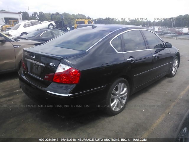 JNKCY01E49M801938 - 2009 INFINITI M35 SPORT BLACK photo 4