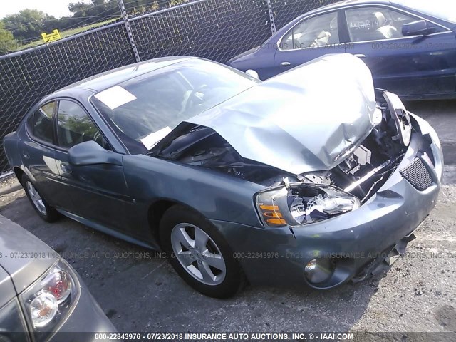 2G2WP552161288707 - 2006 PONTIAC GRAND PRIX Մոխրագույն լուսանկար 1