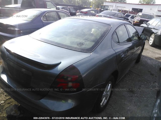 2G2WP552161288707 - 2006 PONTIAC GRAND PRIX Մոխրագույն լուսանկար 4