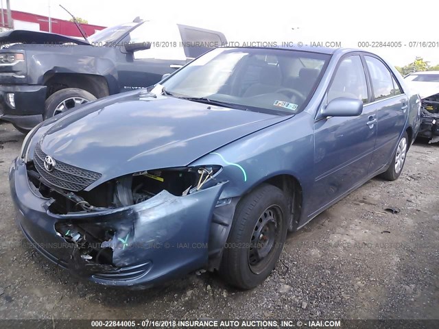 4T1BE32K43U235472 - 2003 TOYOTA CAMRY LE/XLE/SE 蓝色 照片 2
