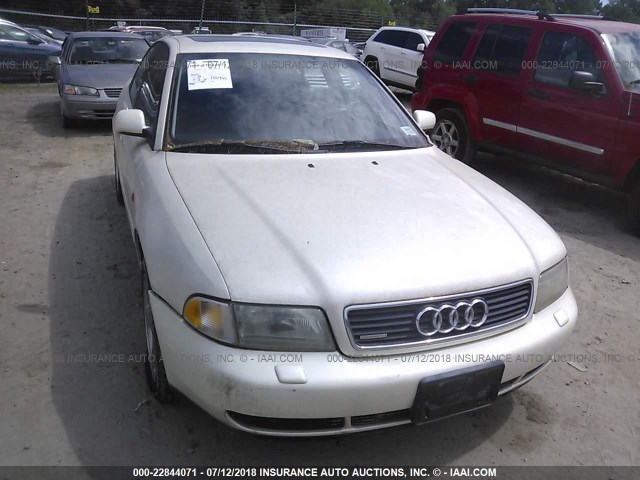 WAUCB88D7VA231361 - 1997 AUDI A4 1.8T QUATTRO WHITE photo 6