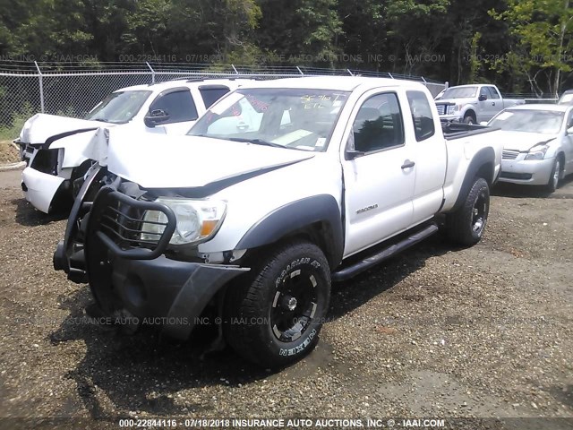 5TEUU42N88Z563511 - 2008 TOYOTA TACOMA ACCESS CAB Weiß Foto 2