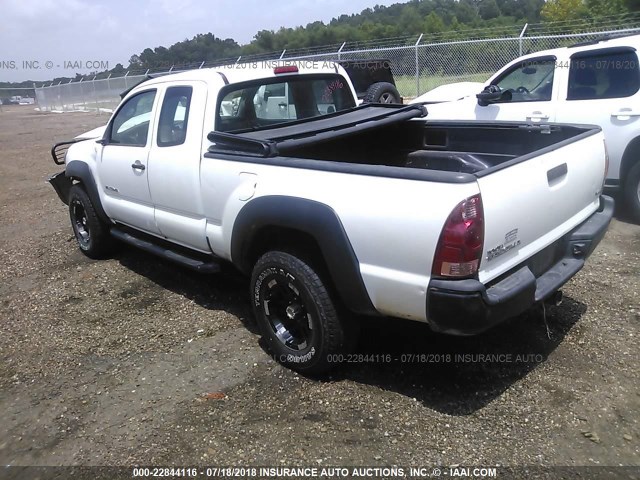 5TEUU42N88Z563511 - 2008 TOYOTA TACOMA ACCESS CAB Weiß Foto 3