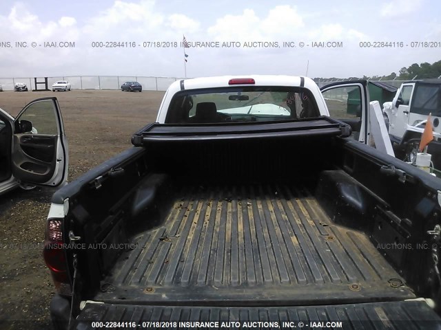 5TEUU42N88Z563511 - 2008 TOYOTA TACOMA ACCESS CAB Weiß Foto 8