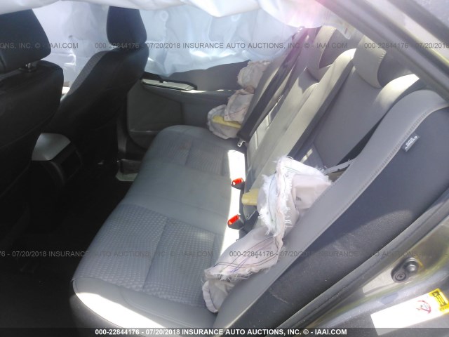 4T1BF1FK2FU894179 - 2015 TOYOTA CAMRY LE/XLE/SE/XSE 灰色 照片 8