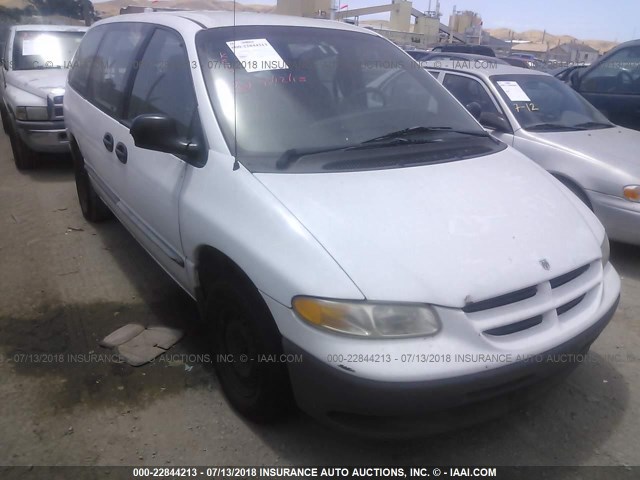 2B4GP24R3XR200768 - 1999 DODGE GRAND CARAVAN  WHITE photo 1