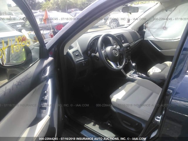 JM3KE4CY8F0543437 - 2015 MAZDA CX-5 TOURING Темно-синий фото 5