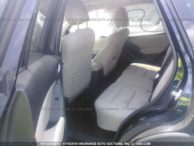 JM3KE4CY8F0543437 - 2015 MAZDA CX-5 TOURING Темно-синий фото 8