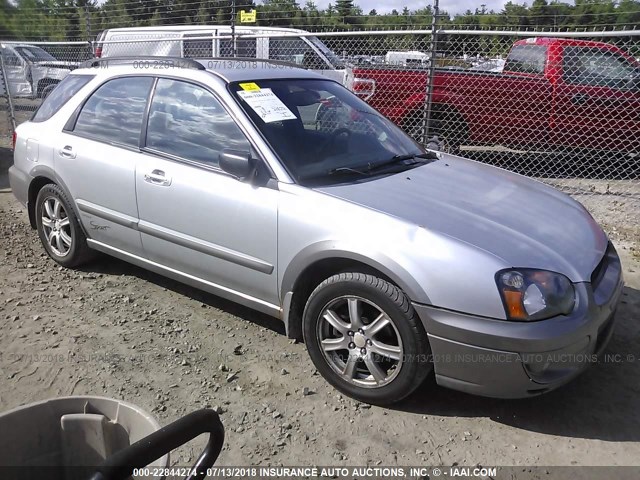 JF1GG68595H818967 - 2005 SUBARU IMPREZA OUTBACK SPORT/OUTBACK SPC SILVER photo 1