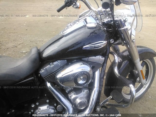 1HD1GZM17CC339637 - 2012 HARLEY-DAVIDSON FLD SWITCHBACK BLACK photo 8