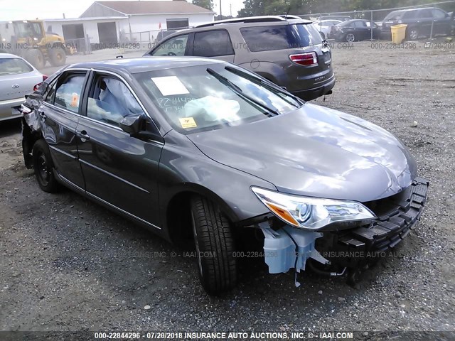 4T1BF1FK1HU347715 - 2017 TOYOTA CAMRY LE/XLE/SE/XSE GRAY photo 1