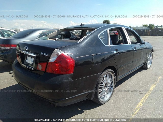 JNKAY01F77M457230 - 2007 INFINITI M35 SPORT BLACK photo 4