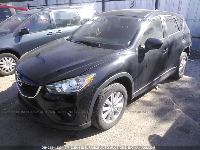 JM3KE4CY8F0432807 - 2015 MAZDA CX-5 TOURING Черный фото 2