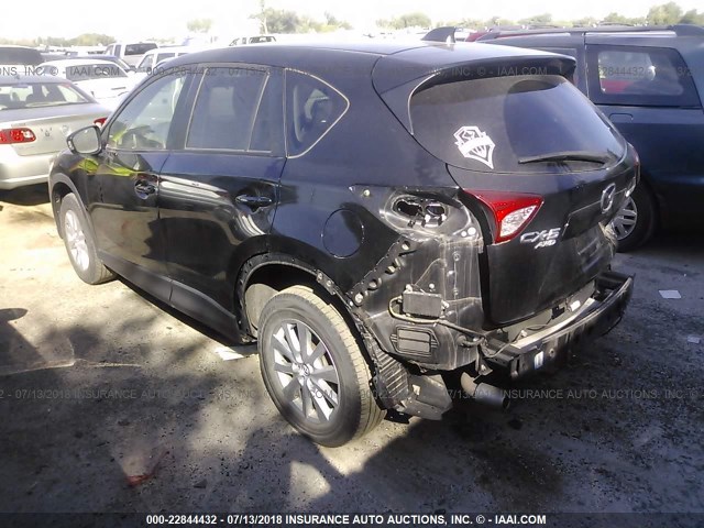 JM3KE4CY8F0432807 - 2015 MAZDA CX-5 TOURING Черный фото 3