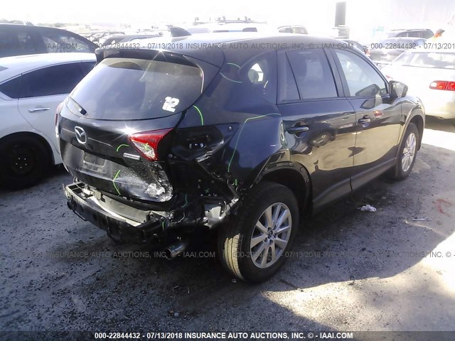 JM3KE4CY8F0432807 - 2015 MAZDA CX-5 TOURING Черный фото 4