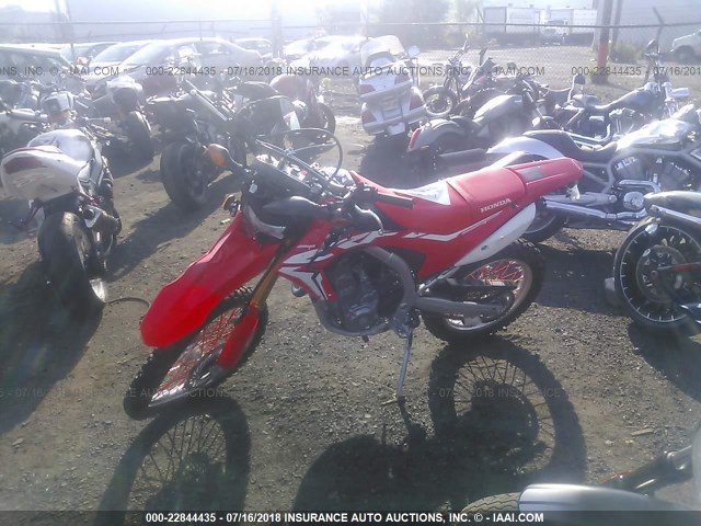 MLHMD4413H5003051 - 2017 HONDA CRF250 L/RL RED photo 2