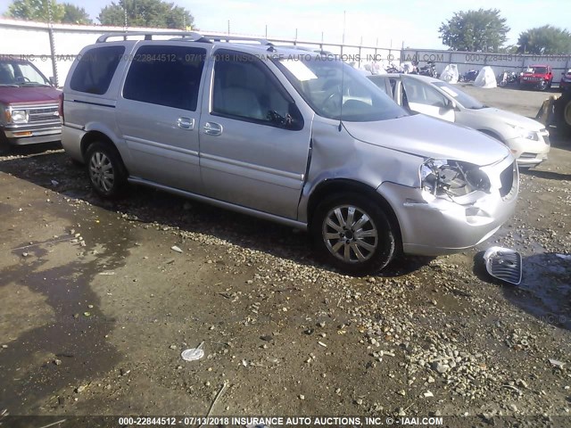 5GADV33L55D158085 - 2005 BUICK TERRAZA CXL SILVER photo 1