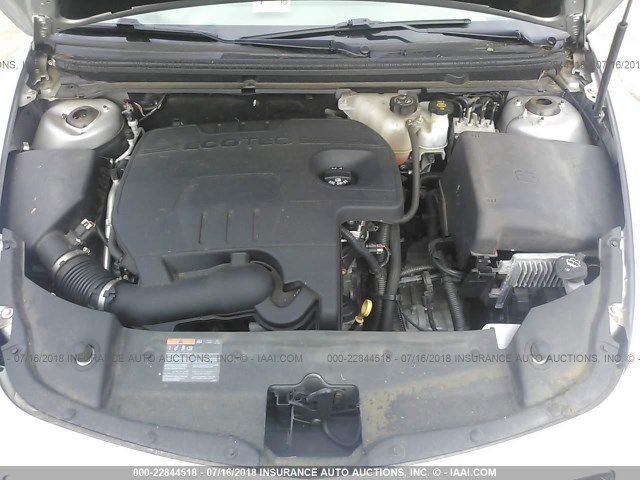 1G1ZA5E05AF243966 - 2010 CHEVROLET MALIBU LS Gümüş foto 10