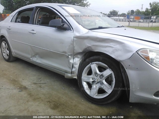 1G1ZA5E05AF243966 - 2010 CHEVROLET MALIBU LS Gümüş foto 6