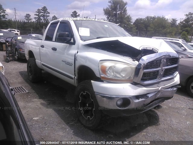 3D7KS28C76G103326 - 2006 DODGE RAM 2500 ST/SLT/LARAMIE თეთრი ფოტო 1