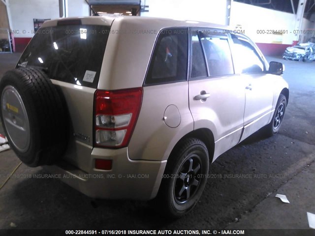 JS3TD941064103768 - 2006 SUZUKI GRAND VITARA  BEIGE photo 4