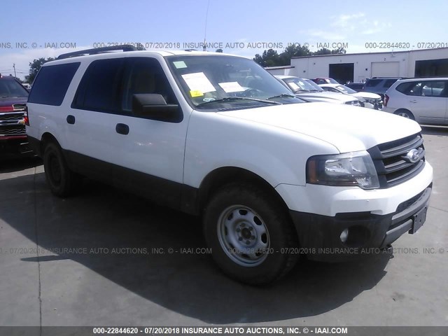 1FMJK1GTXFEF11386 - 2015 FORD EXPEDITION EL XL WHITE photo 1