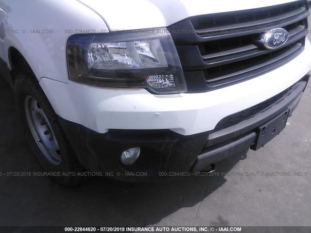 1FMJK1GTXFEF11386 - 2015 FORD EXPEDITION EL XL WHITE photo 6