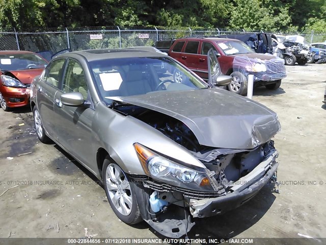 1HGCP36898A083409 - 2008 HONDA ACCORD EXL Champagne photo 1