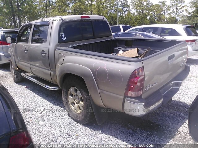 3TMJU62N46M021749 - 2006 TOYOTA TACOMA DOUBLE CAB PRERUNNER GOLD photo 3