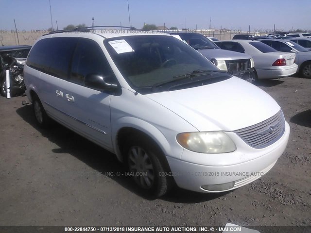 2C8GP54L01R330738 - 2001 CHRYSLER TOWN & COUNTRY LXI WHITE photo 1