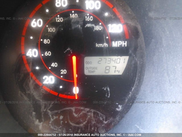 2T1KR32E05C350881 - 2005 TOYOTA COROLLA MATRIX XR BLUE photo 7