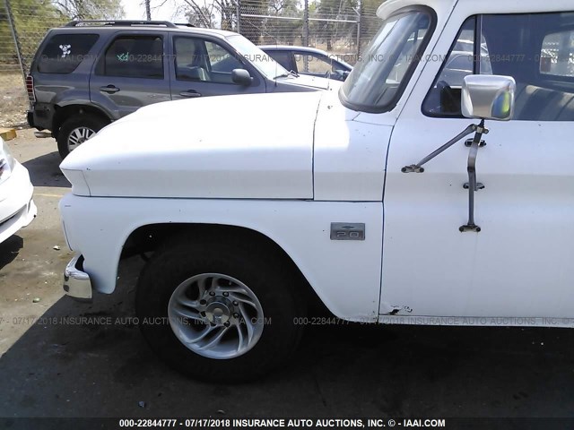 C2546Z165564 - 1966 CHEVY UTILITY TRUCK  WHITE photo 6