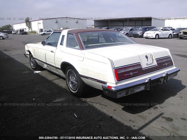 7J87H116560 - 1977 FORD THUNDERBIRD  CREAM photo 3