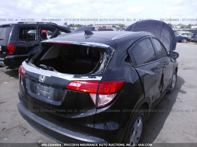 3CZRU5H76GM732824 - 2016 HONDA HR-V EXL BLACK photo 6