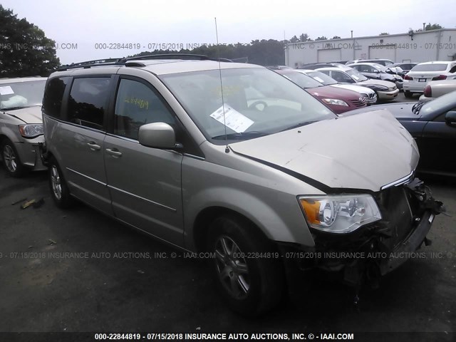 2A8HR54119R632333 - 2009 CHRYSLER TOWN & COUNTRY TOURING TAN photo 1
